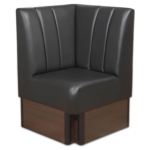 Horeca-Hoek-Eetbank-Safran-Kunstleer-Zwart-V