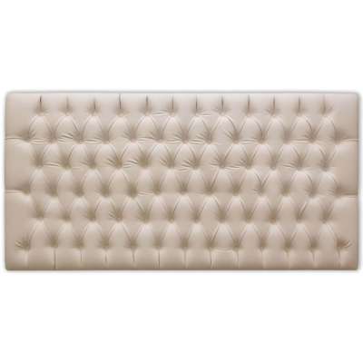 Horeca-Hoofdbord-Creme-Kunstleer