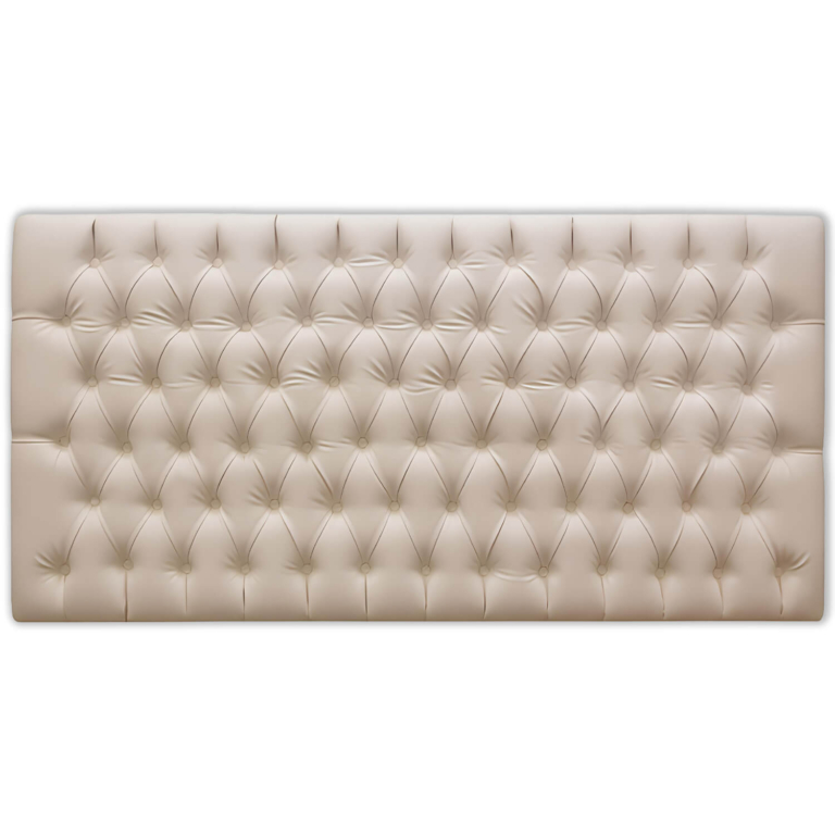 Horeca-Hoofdbord-Creme-Kunstleer