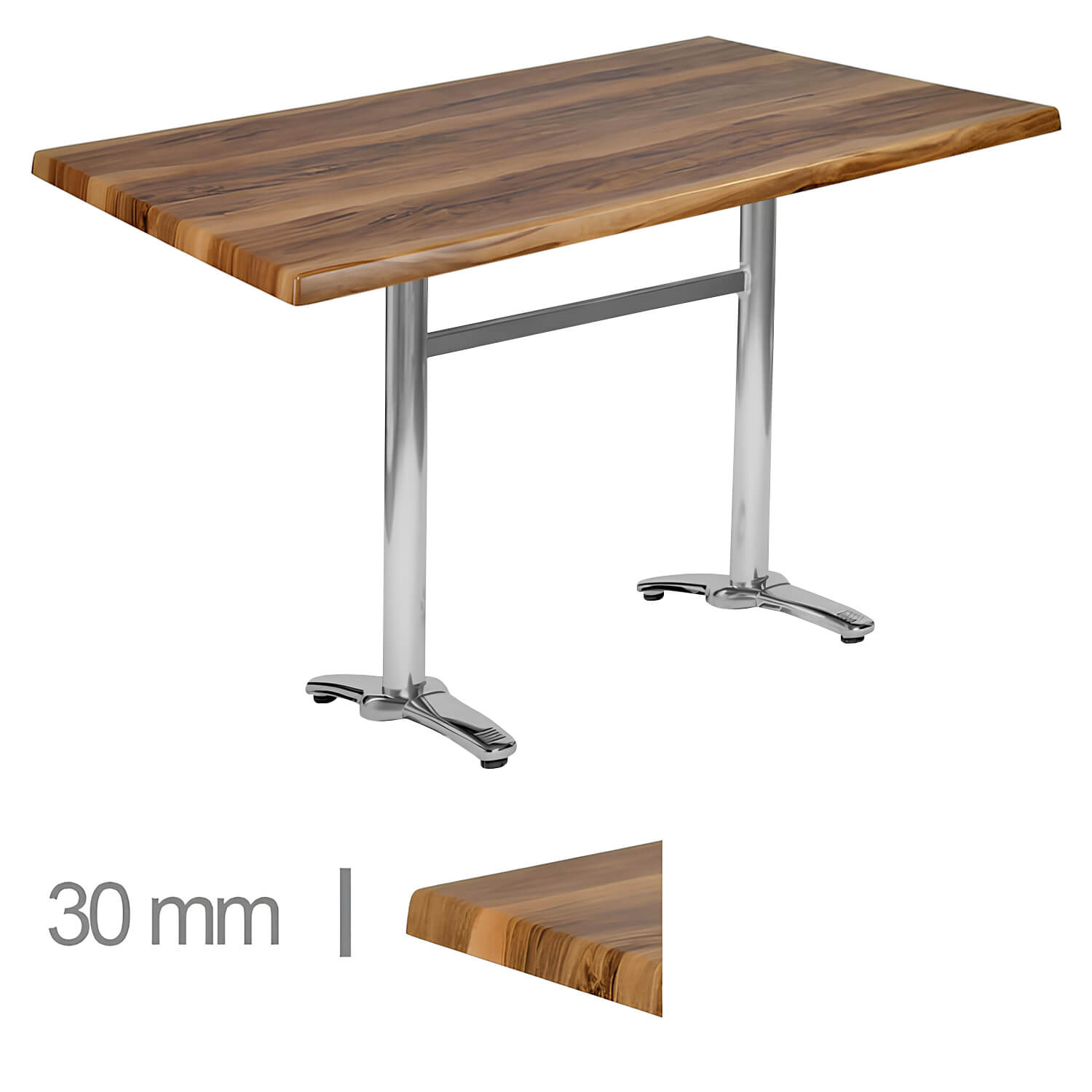 Horeca-Terrastafel-Werzalit-Indian-Shesman-70×120x3-Cm Horeca-Terrastafel-Werzalit-Indian-Shesman-70×120x3-Cm