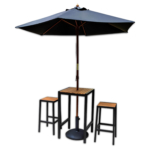 Horeca-Bartafel-Vierkant-Staal-Acaciahout-60×60-cm-Model