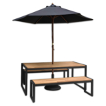 Horeca-Industriële-Bank-Staal-Acaciahout-38x160-cm-Model