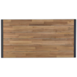 Horeca Industriele Tafel Rechthoek - Staal Acaciahout 180x90 cm - Afbeelding 2