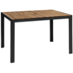Horeca-Tafel-Rechthoekig-Staal-Acaciahout-80×120-cm