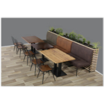 Horeca-Eetbank-Themis-Microvezel-Cognac-Model-3