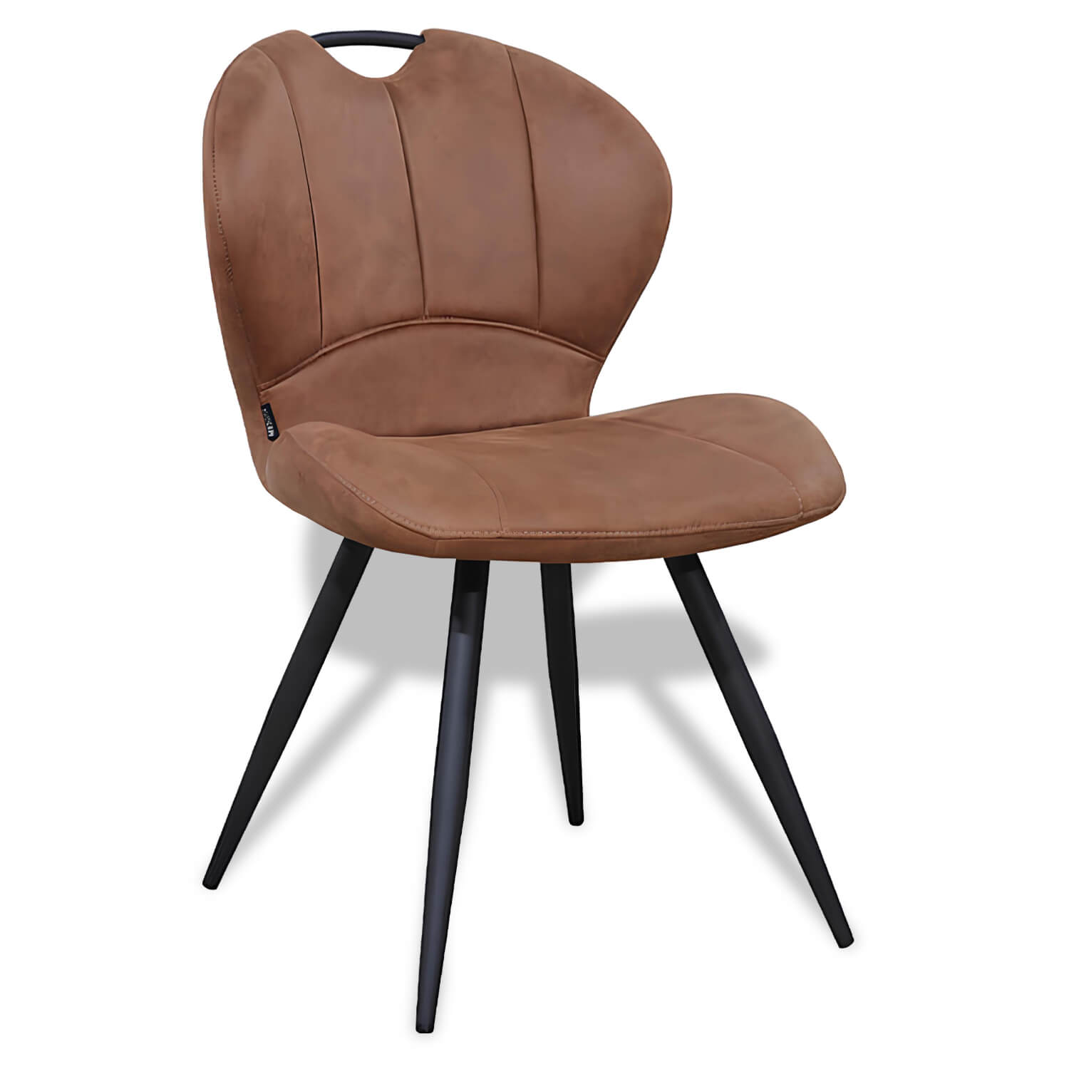 Horeca-Stoel-Miracle-Vintage-Microvezel-Cognac Horeca-Stoel-Miracle-Vintage-Microvezel-Cognac