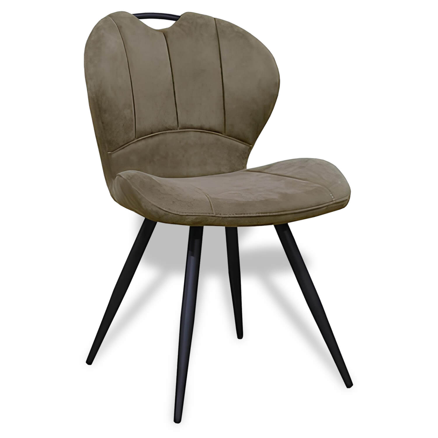 Horeca-Stoel-Miracle-Vintage-Microvezel-Olijf Horeca-Stoel-Miracle-Vintage-Microvezel-Olijf