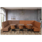 Horeca-Hoek-Eetbank-Napoli-Kunstleer-Taupe-Model-2