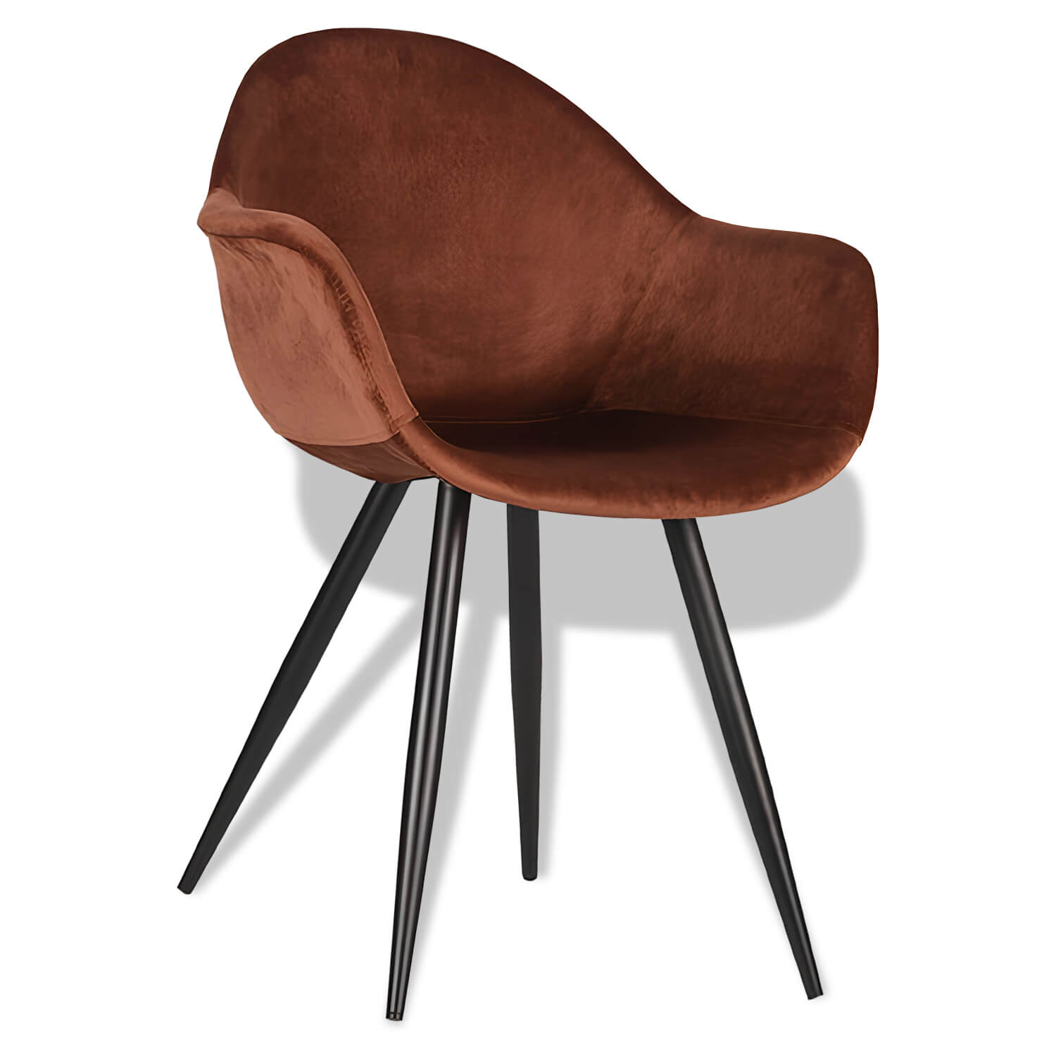 Horeca-Armstoel-Fiona-Velvet-Fluweel-Roest Horeca-Armstoel-Fiona-Velvet-Fluweel-Roest