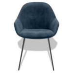 Horeca-Armstoe-Tera-Velvet-Fluweel-Petroleum-Blauw-V