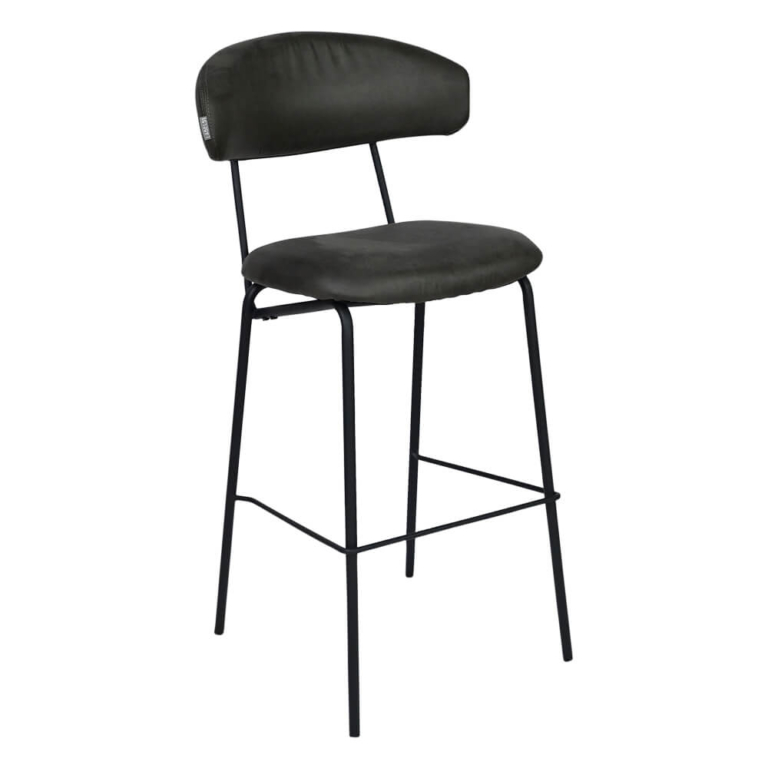 Horeca-Barstoel-Zadig-Vintage-Antraciet
