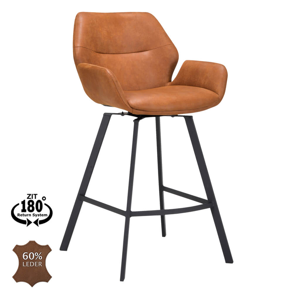Horeca-Barstoel-Nila-Vintage-Camel