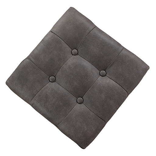 Horeca Poef – Vintage Antraciet - B