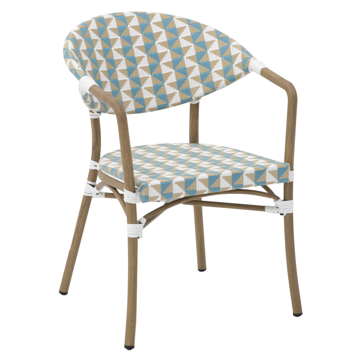 Horeca-Terrasstoel-Venus-Turquoise-Mix Horeca-Terrasstoel-Venus-Turquoise-Mix