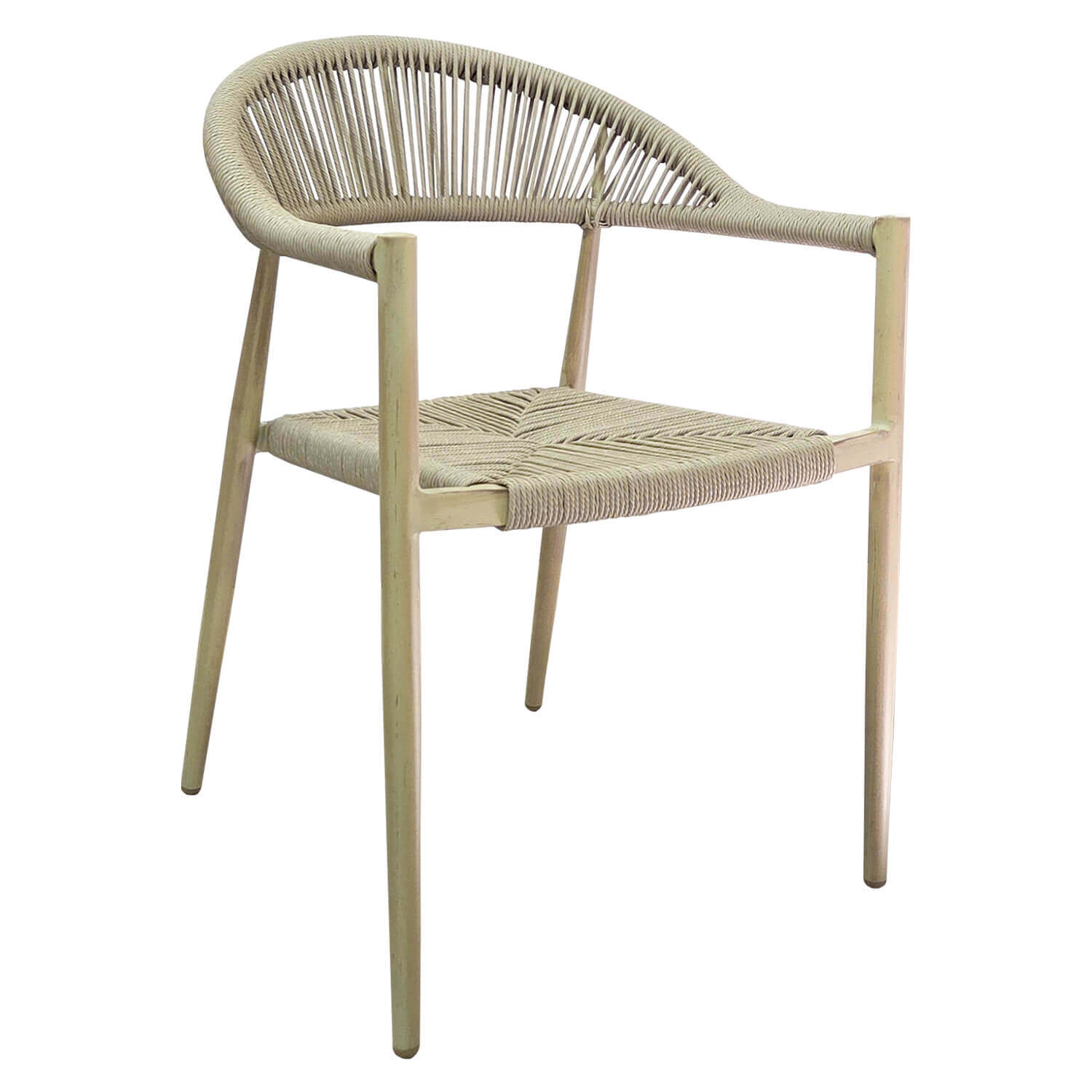 Horeca-Terrasstoel-Volga-Beige Horeca-Terrasstoel-Volga-Beige