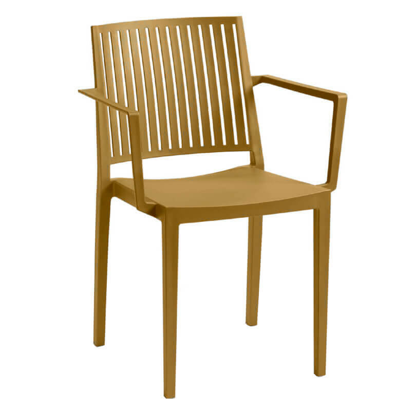 Kunststof-Horeca-Stoel-Lagos-Mosterd-2 Kunststof-Horeca-Stoel-Lagos-Mosterd-2