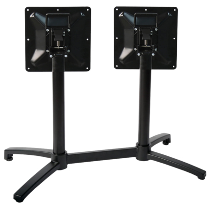 Horeca-Klaptafelonderstel-Aluminium-Staal-98X60-Hoogte-72-Cm-Mat-Zwart