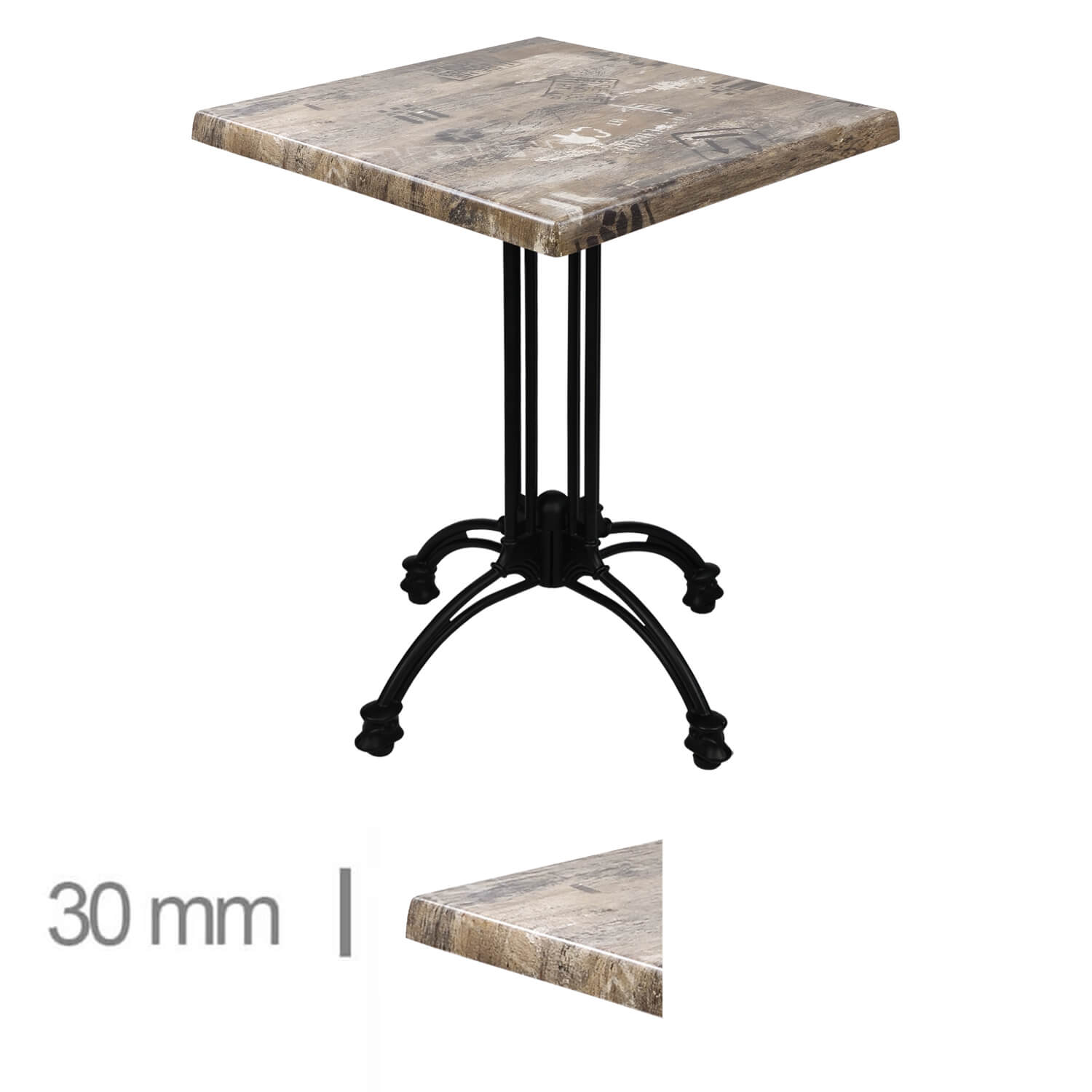 Horeca-Terrastafel-Werzalit-DE-Ex-Works-60x60-Cm-A-442 Horeca-Terrastafel-Werzalit-DE-Ex-Works-60x60-Cm-A-442