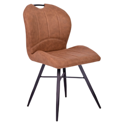 Horeca-Stoel-Elite-Vintage-Cognac