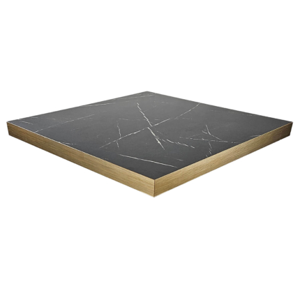 Tafelblad-Dublin-Zwart-Marmer-Met-Gouden-Rand-60x60-Cm-5-Cm-Dik