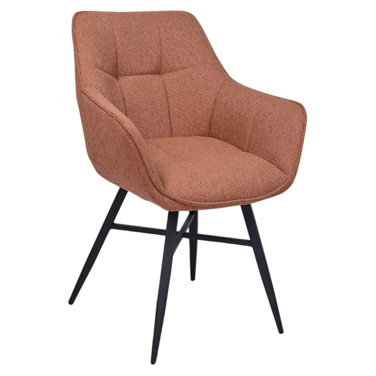 Horeca-Armstoel-Rocca-Vintage-Roest