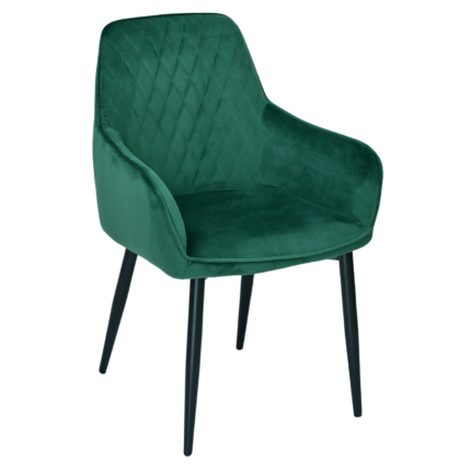 Horeca-Armstoel-Velvet-Fluweel-Luxor-Groen