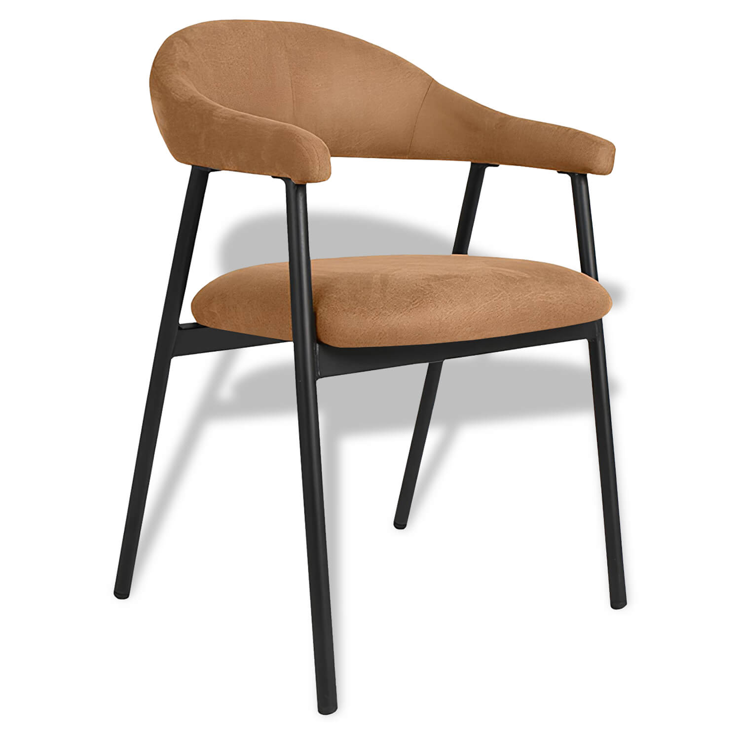 Horeca-Armstoel-Amaze-Vintage-Microvezel-Cognac Horeca-Armstoel-Amaze-Vintage-Microvezel-Cognac