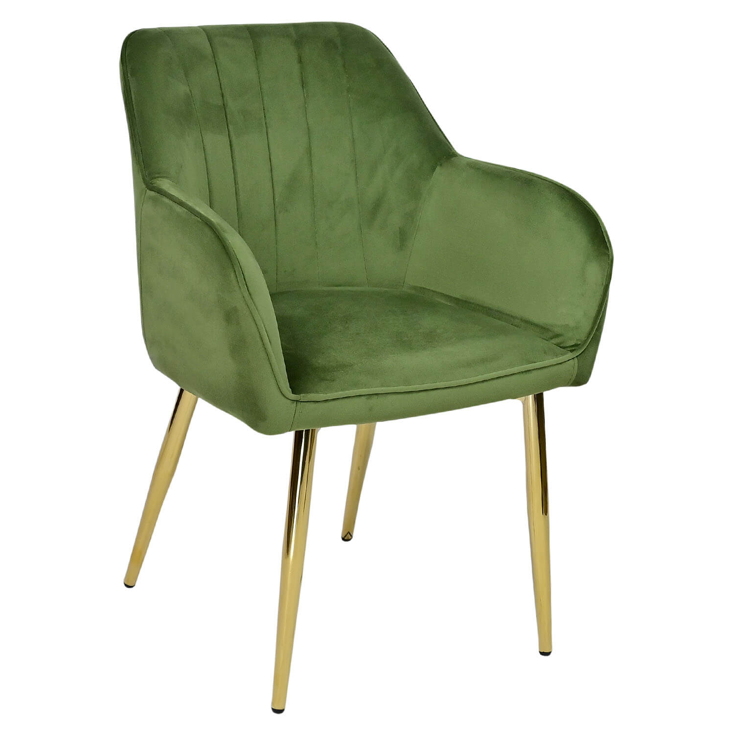 Horeca-Armstoel-Velvet-Fluweel-Artes-Olijf Horeca-Armstoel-Velvet-Fluweel-Artes-Olijf