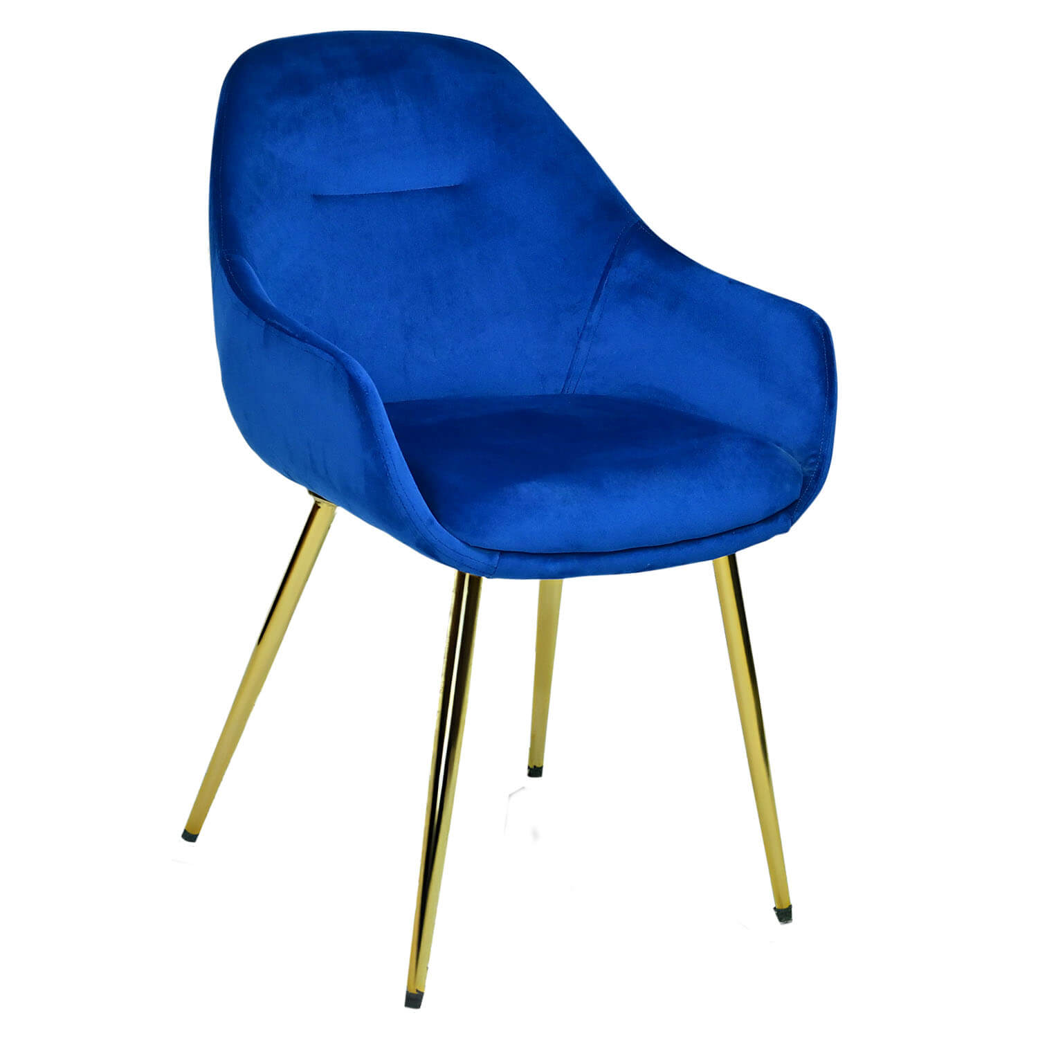 Horeca-Armstoel-Velvet-Fluweel-Oslo-Blauw Horeca-Armstoel-Velvet-Fluweel-Oslo-Blauw