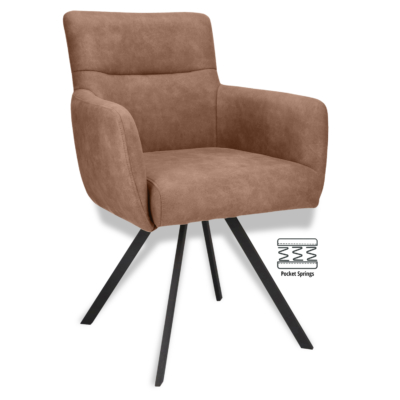 Horeca-Fauteuil-Kate-Vintage-Microvezel-Mocca