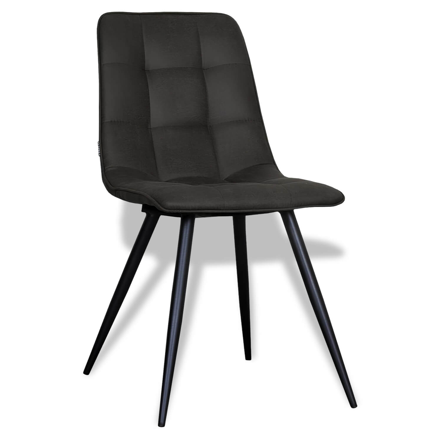 Horeca-Stoel-Bistro-Vintage-Microvezel-Antraciet Horeca-Stoel-Bistro-Vintage-Microvezel-Antraciet