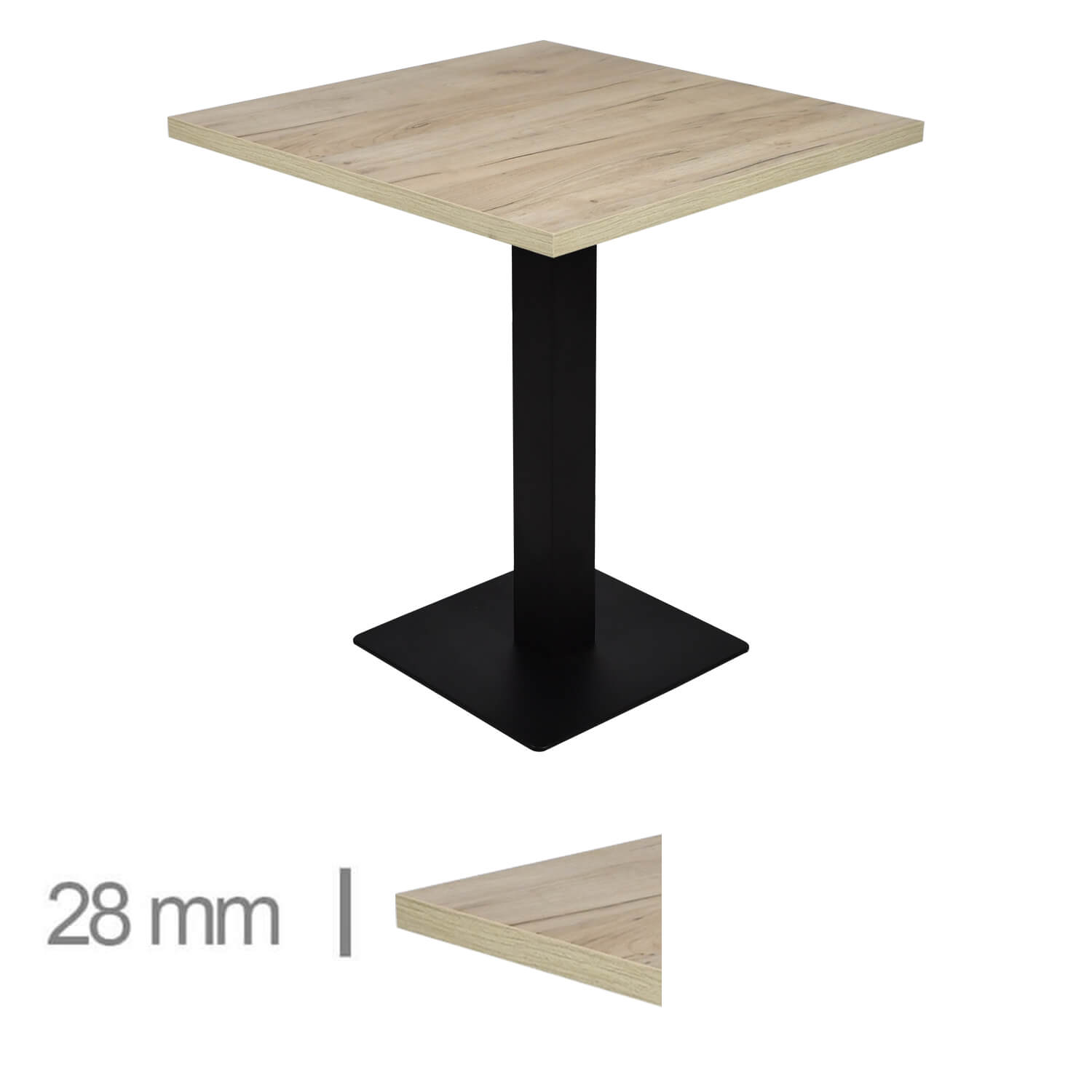 Horeca-Tafel-Madrid-K2-50×50-Cm-Met-Onderstel-B-339 Horeca-Tafel-Madrid-K2-50×50-Cm-Met-Onderstel-B-339