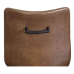 Horeca Stoel - KENZA - Cognac Kunstleer - Afbeelding 2