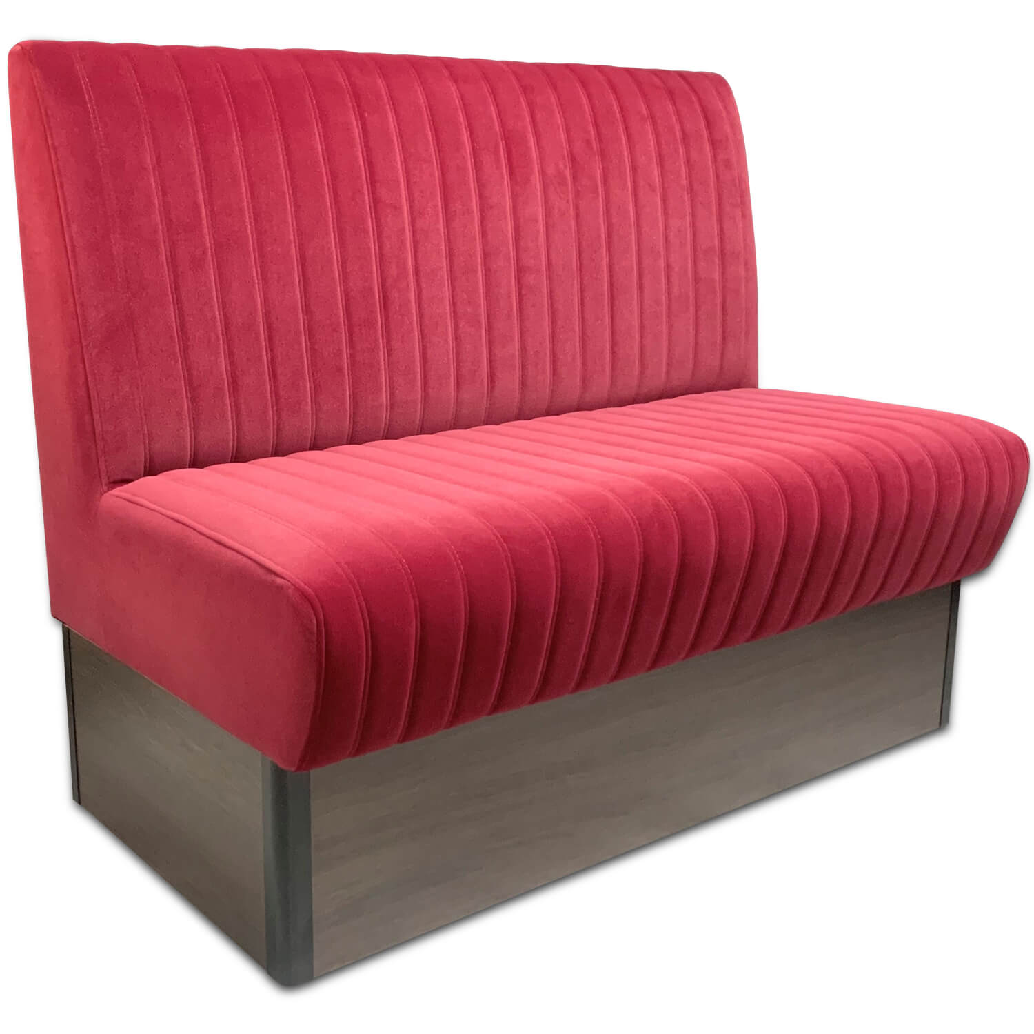 Horeca-Eetbank-Atlas-Velvet-Fluweel-Bordeaux Horeca-Eetbank-Atlas-Velvet-Fluweel-Bordeaux