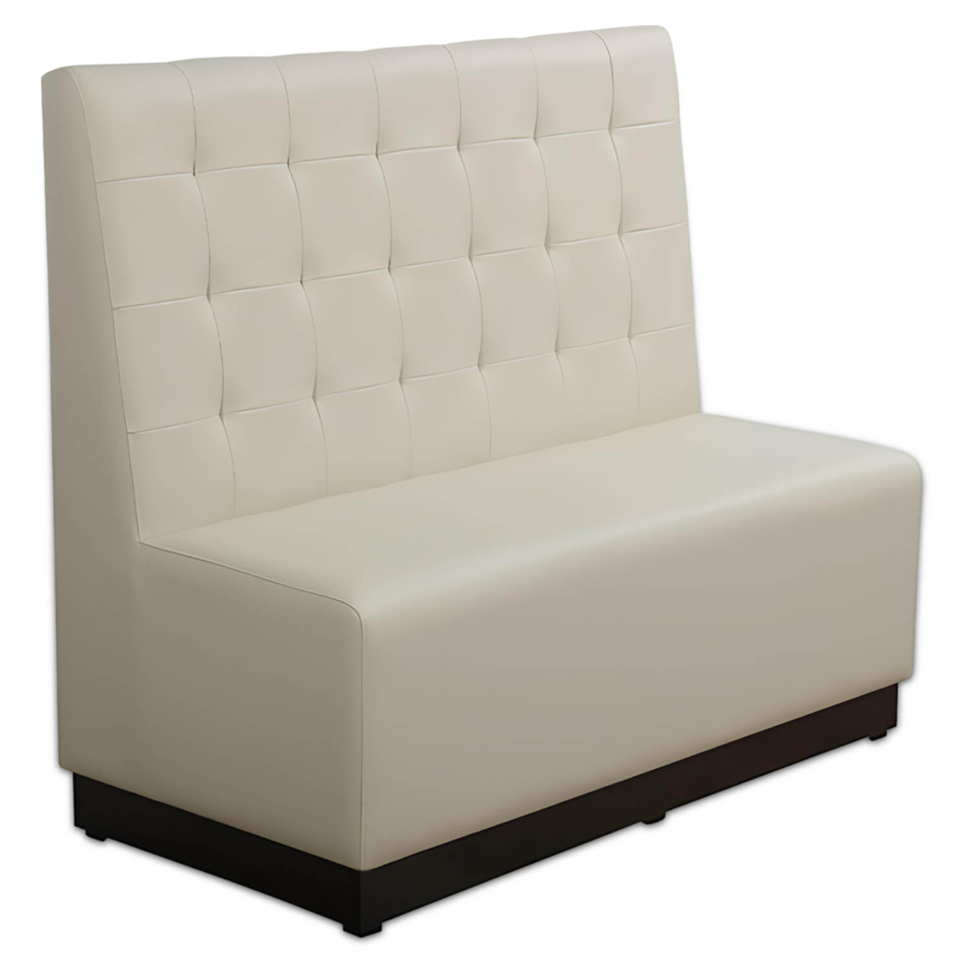 Horeca-Eetbank-Luna-120-cm-Kunstleer-Taupe