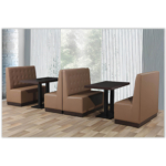 Horeca-Eetbank-Luna-120-cm-Kunstleer-Taupe-Model-2