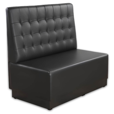 Horeca-Eetbank-Luna-120-cm-Kunstleer-Zwart