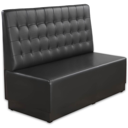 Horeca-Eetbank-Luna-150-cm-Kunstleer-Zwart