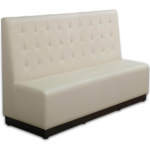 Horeca-Eetbank-Luna-160-cm-Kunstleer-Taupe