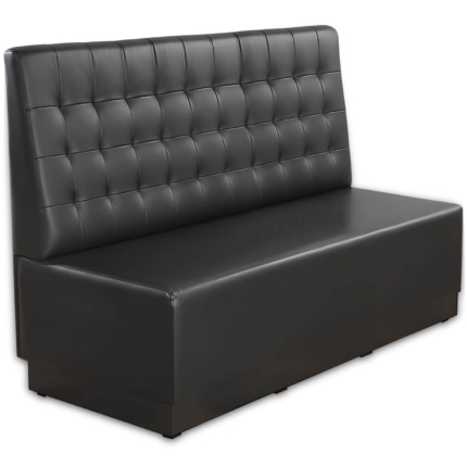 Horeca-Eetbank-Luna-160-cm-Kunstleer-Zwart