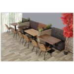 Horeca-Eetbank-Napoli-120-cm-Vintage-Microvezel-Cognac-Model-1