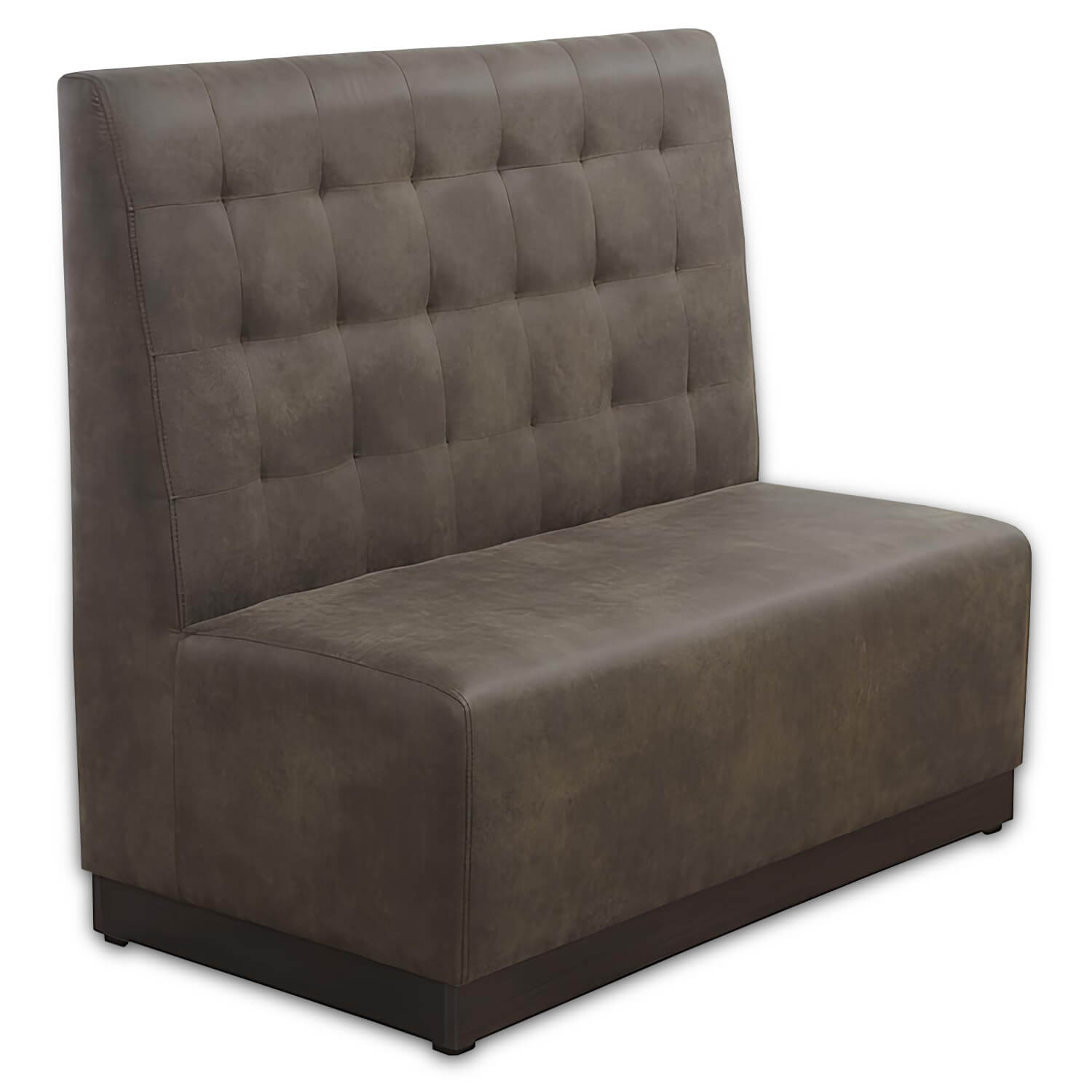 Horeca-Eetbank-Napoli-120-cm-Vintage-Microvezel-Olijf Horeca-Eetbank-Napoli-120-cm-Vintage-Microvezel-Olijf