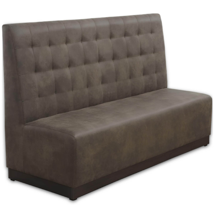 Horeca-Eetbank-Napoli-160-cm-Vintage-Microvezel-Olijf