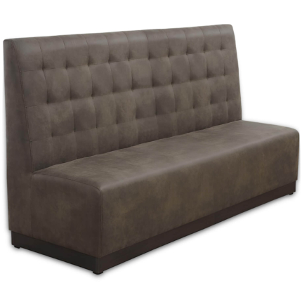 Horeca-Eetbank-Napoli-180-cm-Vintage-Microvezel-Olijf