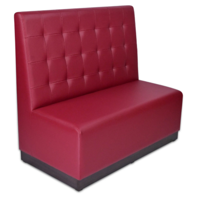 Horeca-Eetbank-Napoli-Kunstleer-Bordeaux