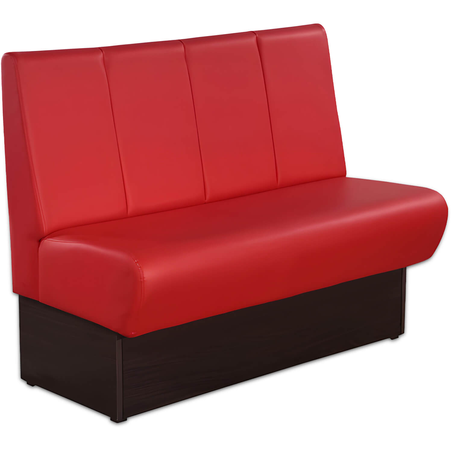 Horeca-Eetbank-Rome-Kunstleer-Rood Horeca-Eetbank-Rome-Kunstleer-Rood