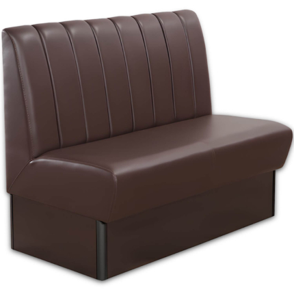 Horeca-Eetbank-Safran-120-cm-Kunstleer-Bruin