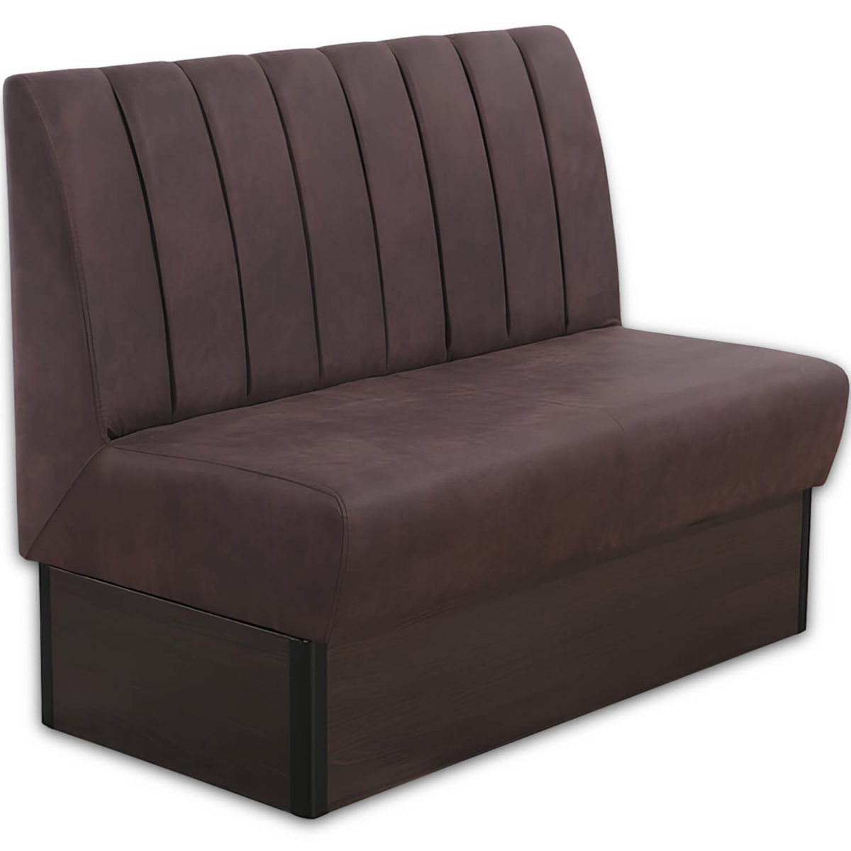 Horeca-Eetbank-Safran-120-cm-Vintage-Microvezel-Bruin