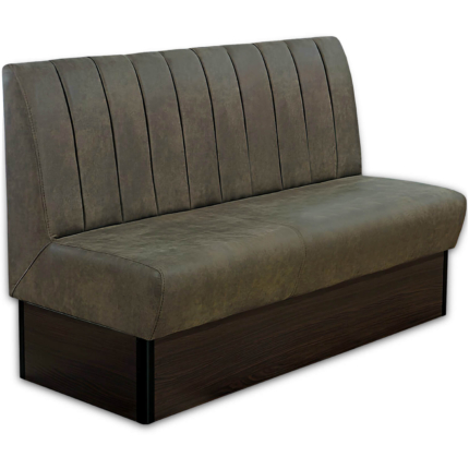 Horeca-Eetbank-Safran-150-cm-Vintage-Microvezel-Olijf