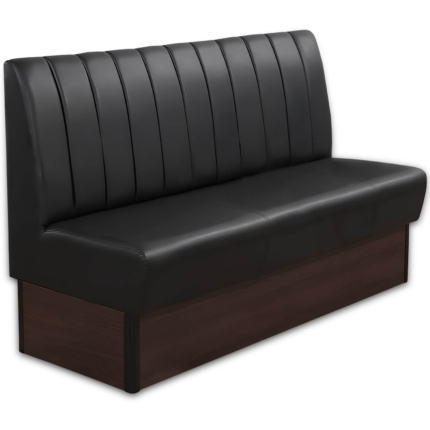 Horeca-Eetbank-Safran-160-cm-Kunstleer-Zwart